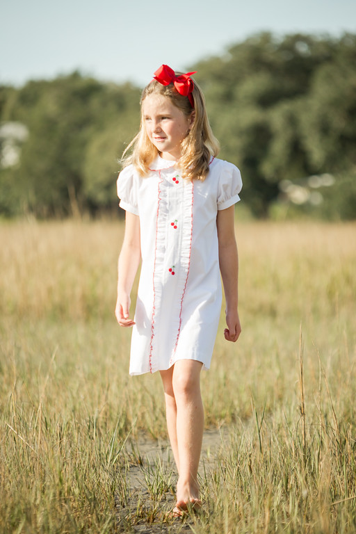 Vintage Cherry Dress, Glancing